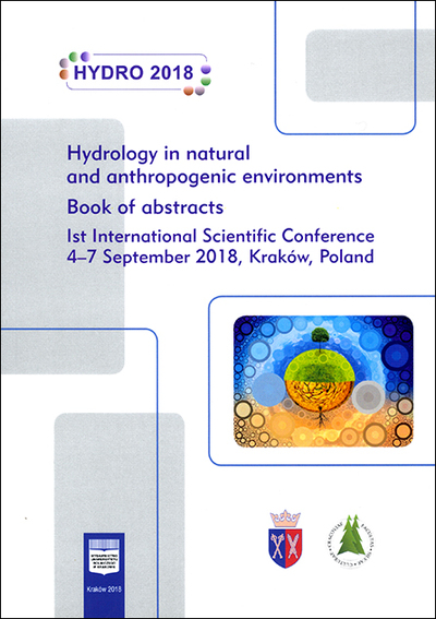Hydrology in natural and anthropogenic environments. Book of abstracts
