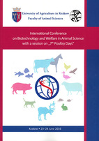 International Conference on Biotechnology and Welfare in Animal Science with a session on „7th Poultry Days”