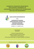 Zjazd Katedr Jednoimiennych oraz konferencja naukowa „Zrównoważone technologie produkcji roślinnej – człowiek i środowisko”